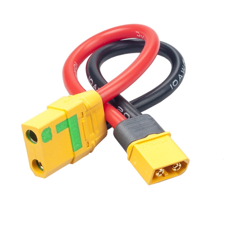  RJXHOBBY XT90-S Anti Spark Female to XT60 Male 10AWG 150mm Wire For RC model battery