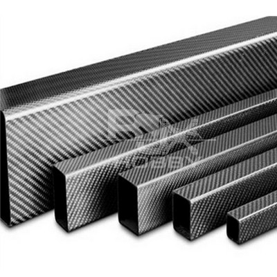 RJX Rectangular carbon fiber pipe customized internal diameter