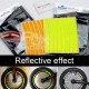 RJXHOBBY 8 pcs Reflective Stickers 3M Scotchlite Helmets Bike frames Wheels Seats Shoes FPV drone 