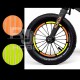 RJXHOBBY 8 pcs Reflective Stickers 3M Scotchlite Helmets Bike frames Wheels Seats Shoes FPV drone 