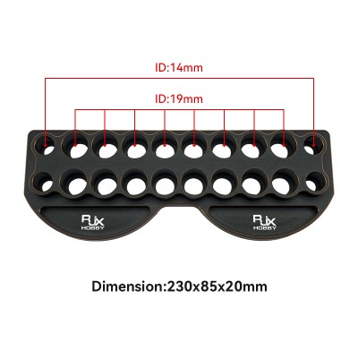 RJXHOBBY  Aluminium alloy Tools Rack Screwdriver Stand Holder for RC Model FPV 