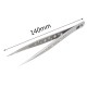 RJX High Precision Straight Tweezers Stainless Steel  Cooling Hole Electronics Repair Hand Tools