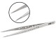 RJX High Precision Straight Tweezers Stainless Steel  Cooling Hole Electronics Repair Hand Tools