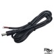 RJXHOBBY DC 5.5 *2.5mm Male Power Cable to Bare Wires 18AWG 