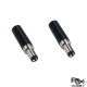 RJXHOBBY 2pcs DC 5.5 x 2.1mm  Power Solder Plug End Connection 