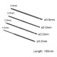 RJX HSS Hex Driver Bits 1.5,2.0,2.5,3.0mm