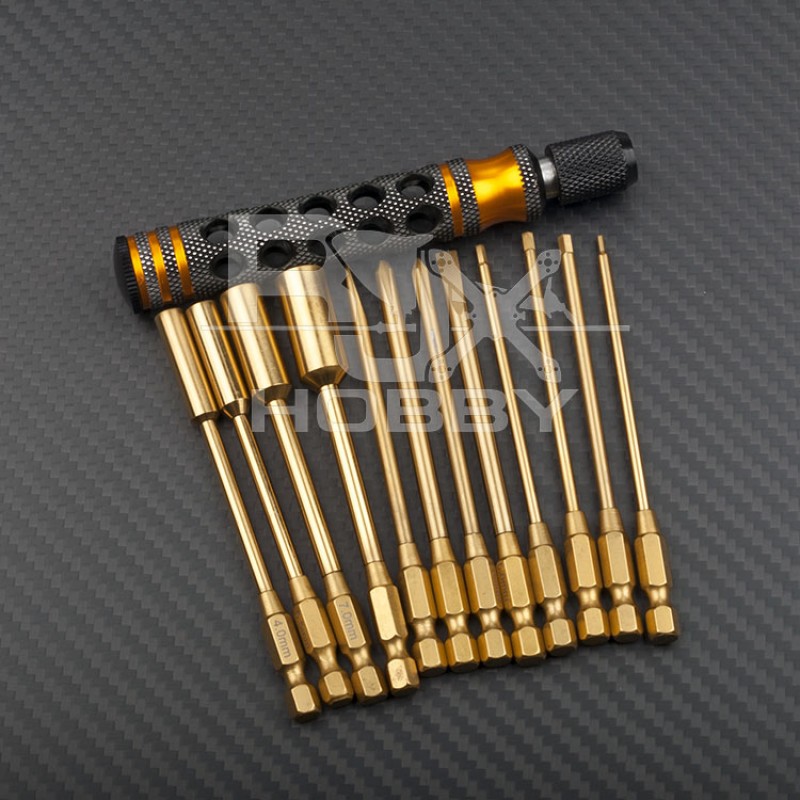 RJX 13in1 Hex Nut Phillips Flat Screwdriverfor RC Car helicopter FPV