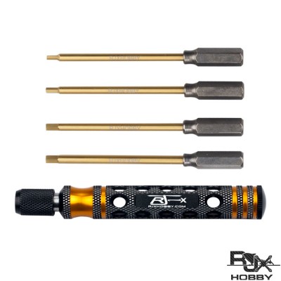 RJX 6.35mm 4 in1 Hex Screwdriver for RC Car helicopter FPV