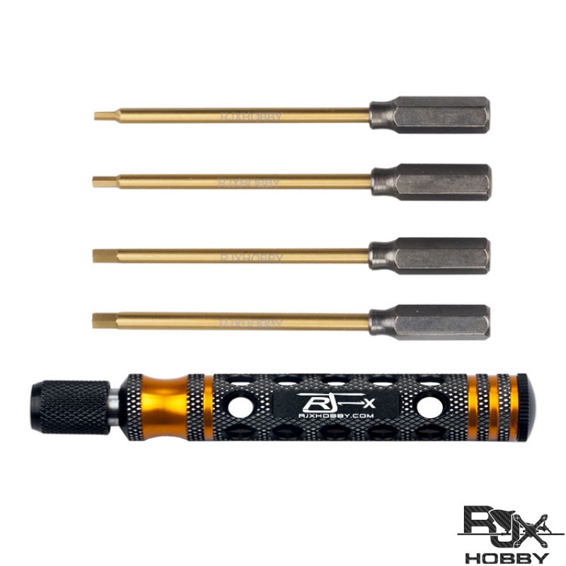 RJX 6.35mm 4 in1 Hex Screwdriver for RC Car helicopter FPV
