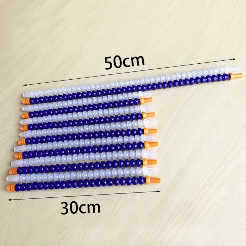 RJXHOBBY 6pcs 50cm Condenser Universal Lathe Machine Bamboo Water Pipe Plastic Cooling Plumbing Hoses