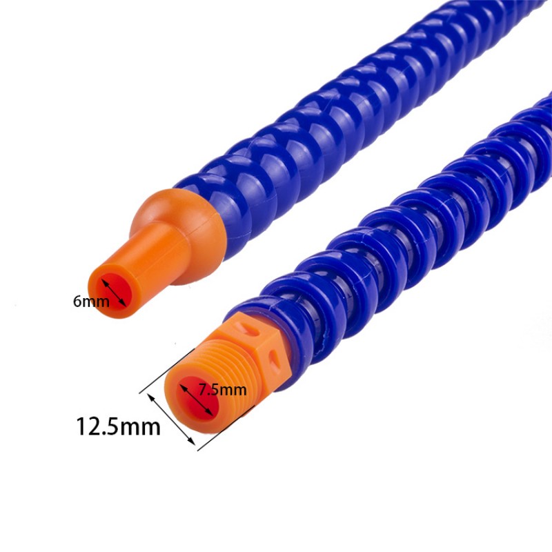 RJXHOBBY 6pcs 50cm Condenser Universal Lathe Machine Bamboo Water Pipe Plastic Cooling Plumbing Hoses