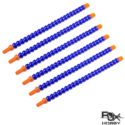 RJXHOBBY 6pcs 50cm Condenser Universal Lathe Machine Bamboo Water Pipe Plastic Cooling Plumbing Hoses