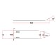 RJXHOBBY T700 Carbon Fiber Spearfishing Diving Blades