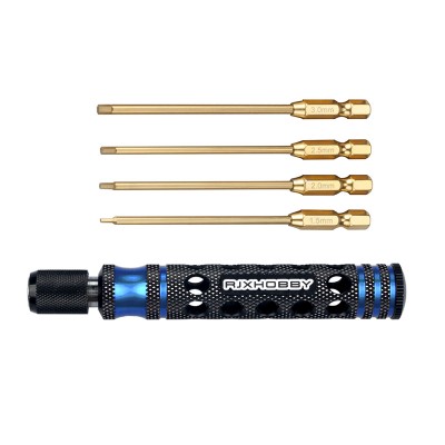 RJX 6.35mm 4 in1 Hex Screwdriver for RC Car helicopter FPV