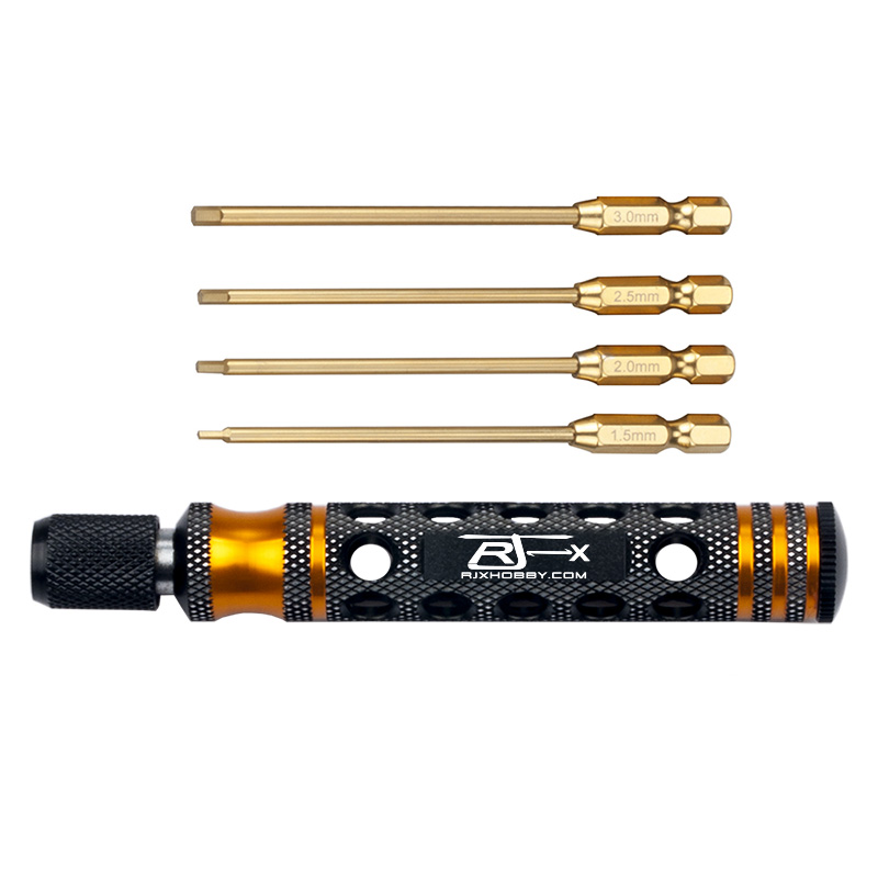 RJX 6.35mm 4 in1 Hex Screwdriver for RC Car helicopter FPV