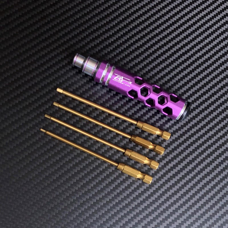RJX 6.35mm 4 in1 Hex Screwdriver for RC Car helicopter FPV