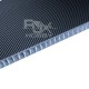 RJX 1+3+1mm Aluminum Honeycomb Core Twill Matte Carbon Fiber Sheet