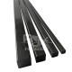 RJX 1pcs Carbon Fiber Square Solid Rods Length 1000mm diameter 2-13mm