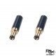 RJXHOBBY 2pcs DC 5.5 x 2.1mm  Power Solder Plug End Connection 