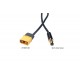 RJXHOBBY 1pcs XT60 Male to High Quality Gold Male DC 5.5mm X 2.5mm DC5525 Rubber Power Cable for TS100 Electric Soldering Iron