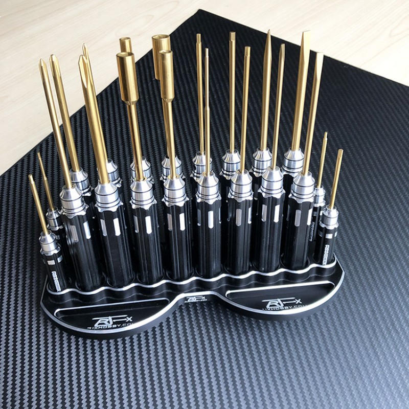 RJX 1.5 1.65 2.0 2.5mm Mini Titanium Alloy Hex Screwdriver for RC FPV