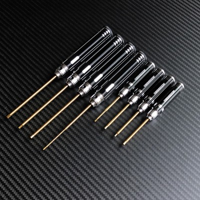 RJX 1.5 1.65 2.0 2.5mm Mini Titanium Alloy Hex Screwdriver for RC FPV
