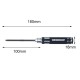 RJX Hex Screw driver Tools Kit 1.5mm / 2.0mm / 2.5mm / 3.0mm(Driver bit made by HSS)