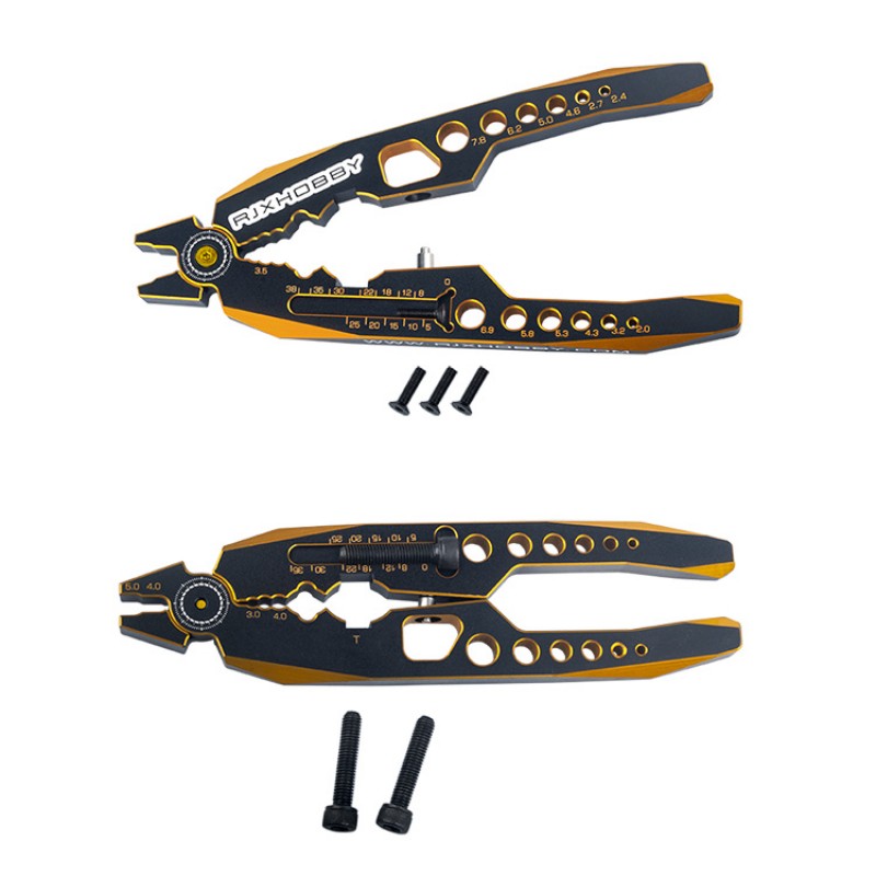 RJX Multifunctional Aluminum Alloy Shock Shaft Pliers Wrench