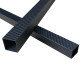 RJX 1pcs Square carbon fiber tube 