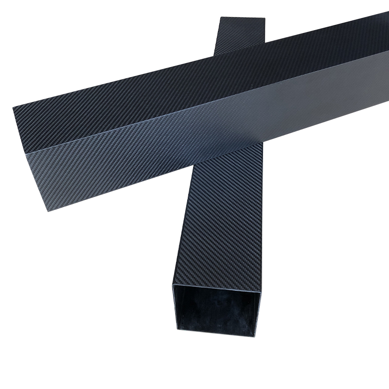 RJX 1pcs Square carbon fiber tube 