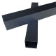 RJX 1pcs Square carbon fiber tube 