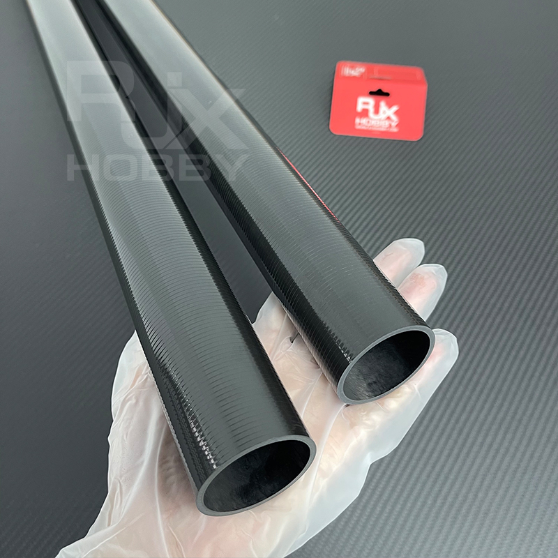 RJXHOBBY 1pcs Carbon Fiber Tapered Cone Shaped Tube