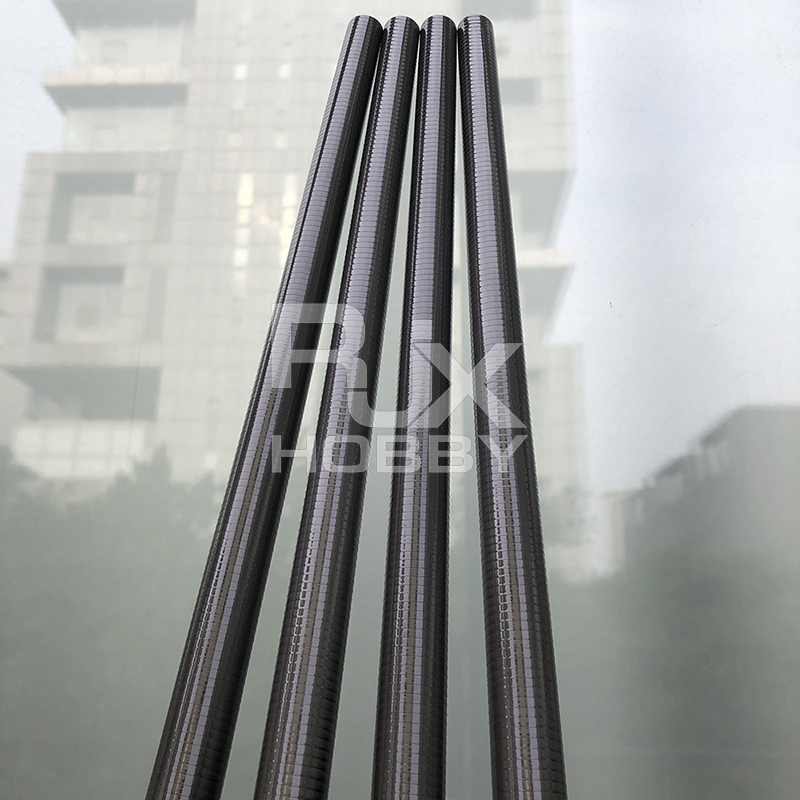 RJXHOBBY 1pcs Carbon Fiber Tapered Cone Shaped Tube