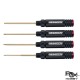 RJX Hex Screw driver Tools Kit 1.5mm / 2.0mm / 2.5mm / 3.0mm for RC Models Car Boat Airplane
