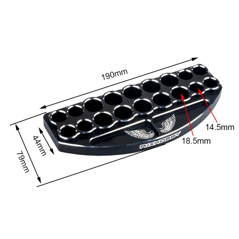RJXHOBBY Aluminium alloy Tools Rack Screwdriver Stand Holder for RC Model FPV