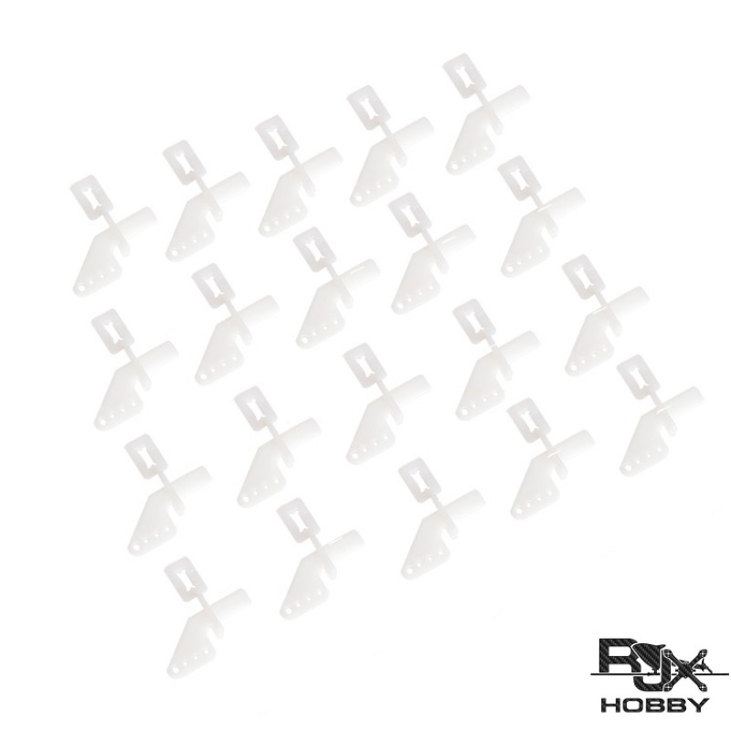 RJX 20 Sets KT Rudder Angle Four-Hole and Quick Adjustment Rocker KT Foam Chuck Airplane Aircraft Accessory