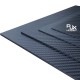 RJXHOBBY 1pcs 3K 100% Full Carbon Fiber Sheet 1000x1000x1.0-10mm(Twill matte)