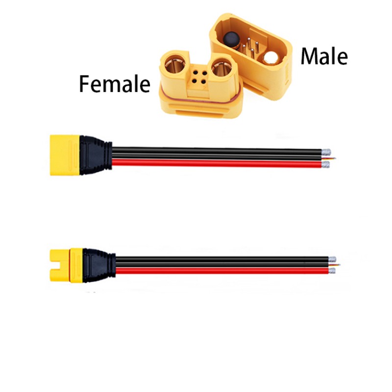 RJXHOBBY Amass AS150U Male/Female Plug Connector Resistance Adapter Cable
