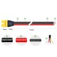 RJXHOBBY Amass AS150U Male/Female Plug Connector Resistance Adapter Cable