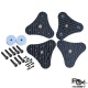 RJXHOBBY Carbon Fiber Folding Propeller – 3 BLADE – 26 x 8.5 (1 set)
