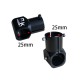 RJX 16/ 20/25mm Carbon Fiber T-Piece
