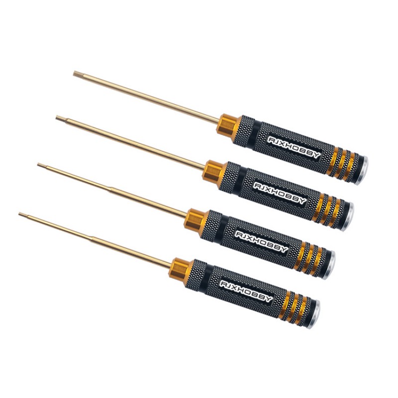 RJX RC Hex Screw driver Tools Kit 0.05", 1/16", 5/64", 3/32"
