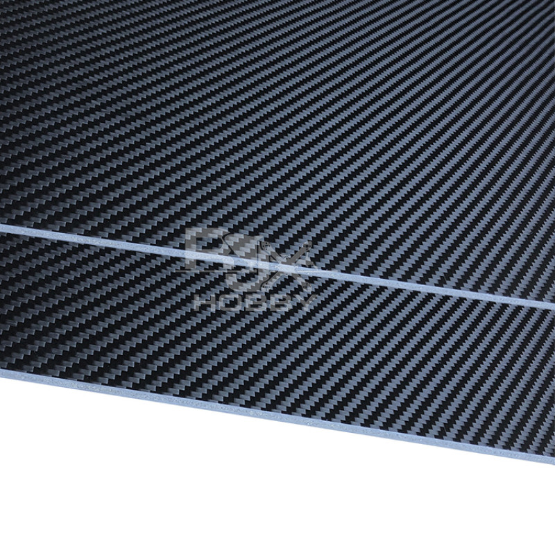 RJX 1+2+1mm PMI Foam Core Twill Matte Carbon Fiber Sheet