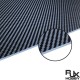 RJX 1+2+1mm PMI Foam Core Twill Matte Carbon Fiber Sheet