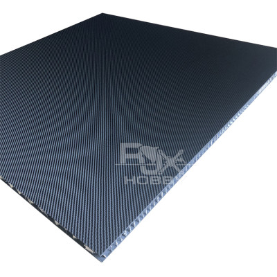 RJX 1+3+1mm Aluminum Honeycomb Core Twill Matte Carbon Fiber Sheet