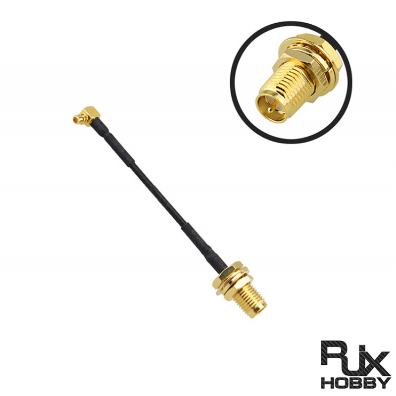 RJX MMCX Male  to RPSMA Female Adapter Connector Cable  For PANDARC VT5804/VT5804 PRO/VT5804 V2 V3/Flytower
