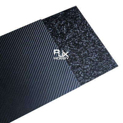 RJX T300 Forged Carbon Fiber Sheet 500x400x1.0-10mm