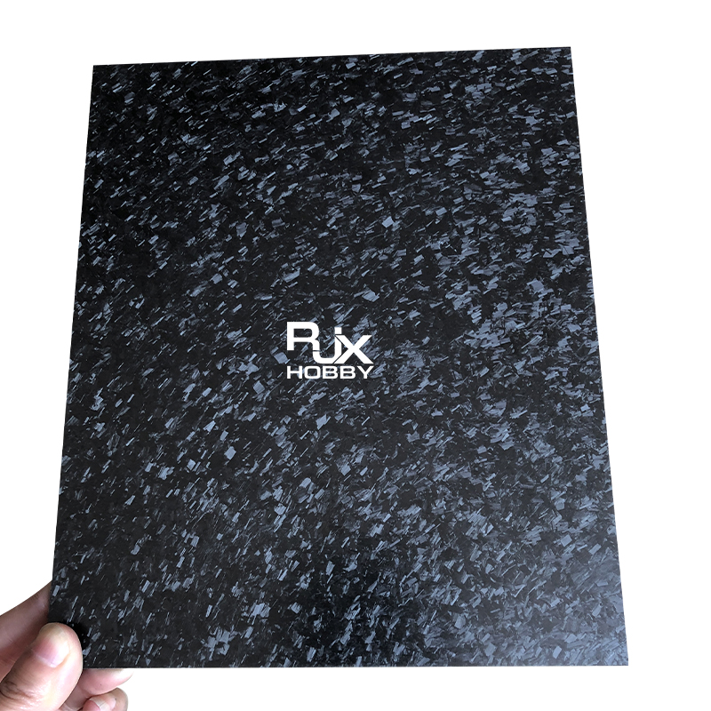 RJX T300 Forged Carbon Fiber Sheet 500x400x1.0-10mm