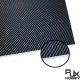 RJX 1+2+1mm PVC Foam Core Twill Matte Carbon Fiber Sheet