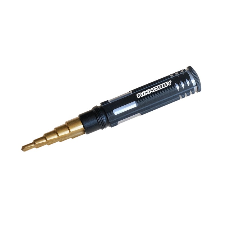 RJX Reamer 4-12mm Titanium Steel Alloy Reaming Tool with Cap 